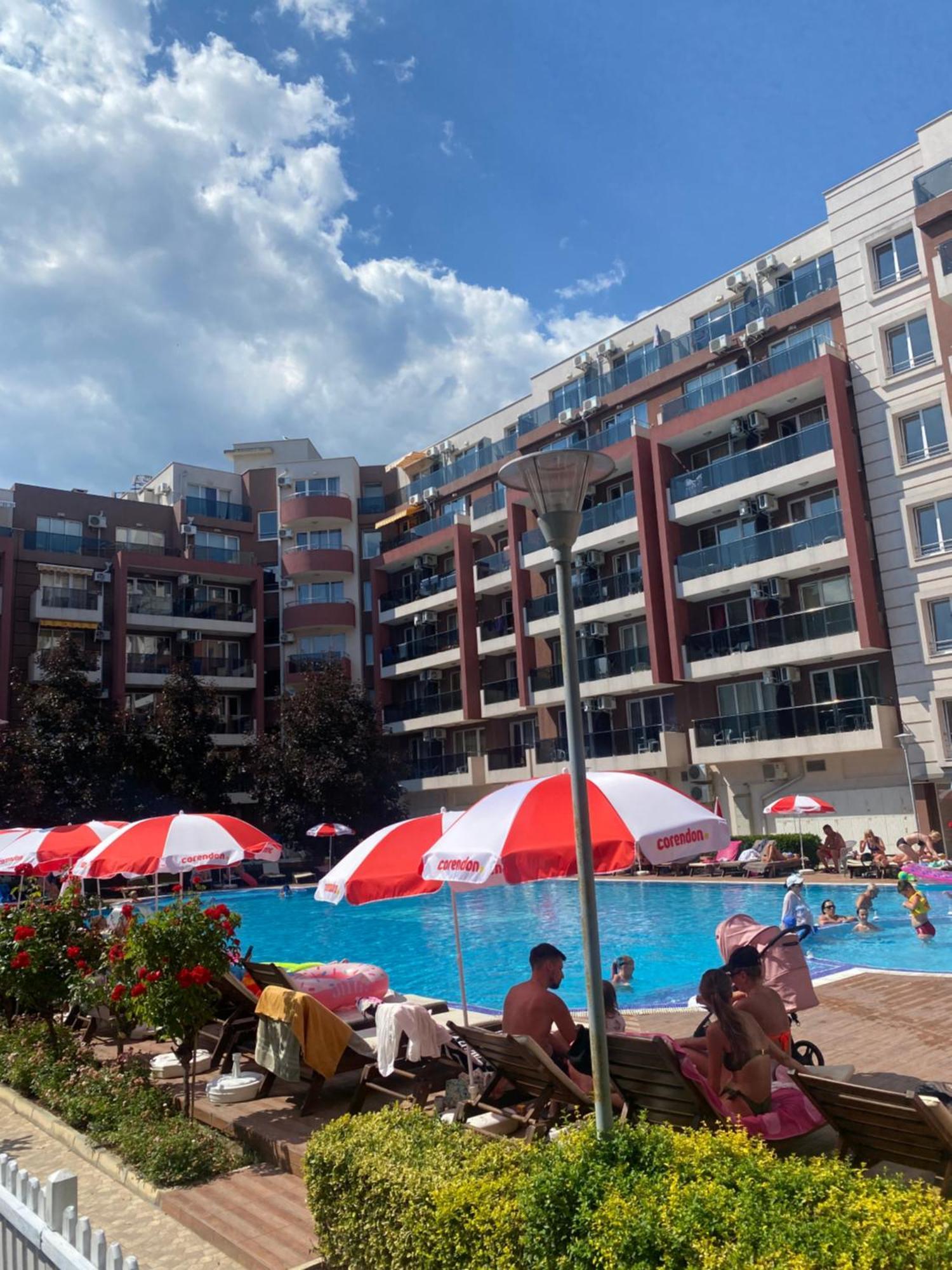 Admiral Plaza C52 Studio Sunny Beach Dış mekan fotoğraf